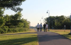 Walking trail at Colonel Samuel Smith Park