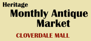 A section of the antqiue market poster.