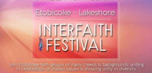 The Interfaith Festival poster.