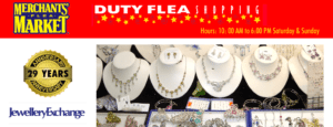 Merchants' Flea Market homepage.