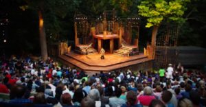 A previous Shakespeare in the Park performance.