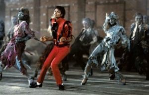 Michael Jackson performing Thriller.