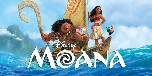 The Moana movie poster.