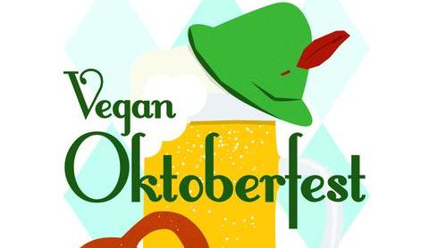 The Vegan Oktoberfest banner.