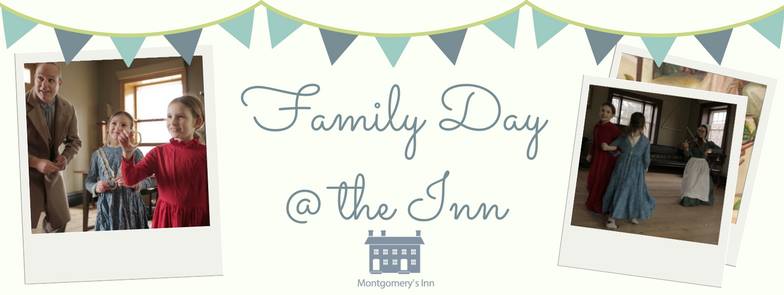 Family Day at the Inn event poster.