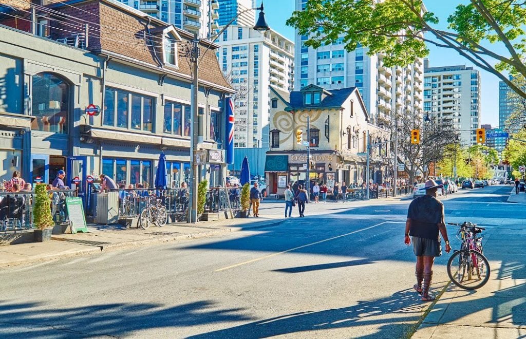 Etobicoke neighbourhood.