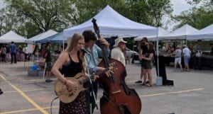 Humber Bay market.