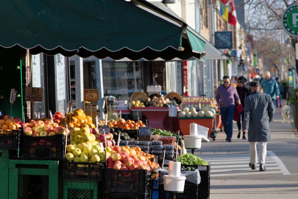 Roncesvalles marketplace