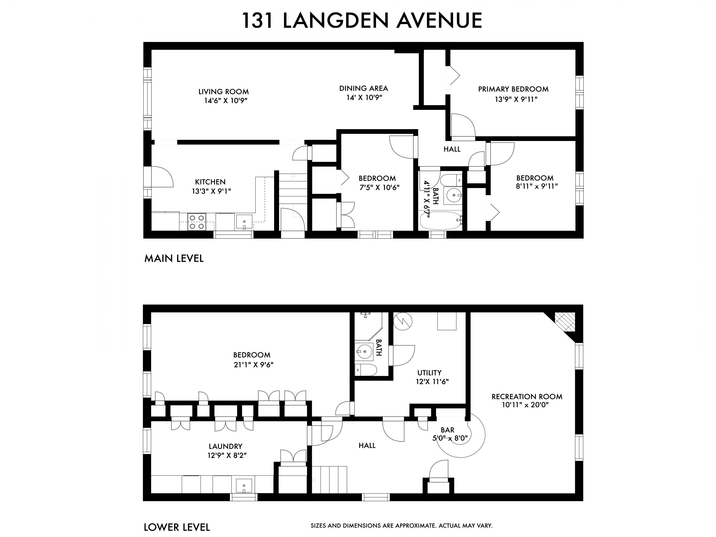 131 Langden Avenue Floorplan