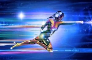 A female superhero.