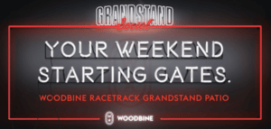 The Grandstand Social banner.
