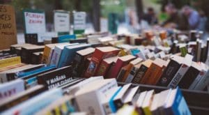 A sale stall.