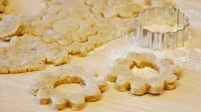 Christmas baking.