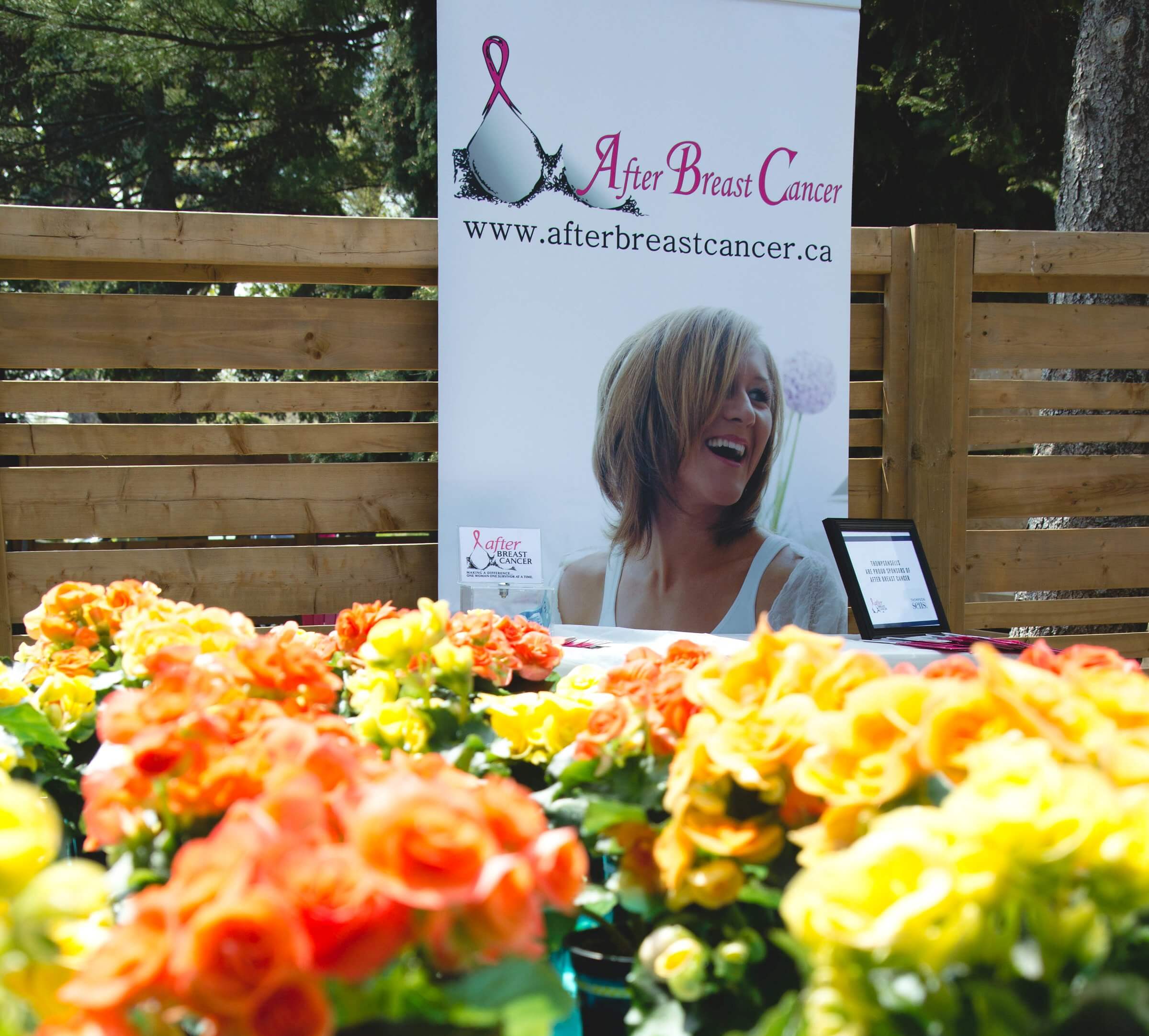 A Happy Mothers Day banner.