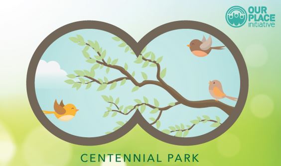 Centennial Park bird walk poster.
