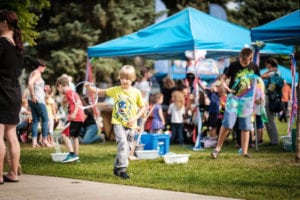 A park party.
