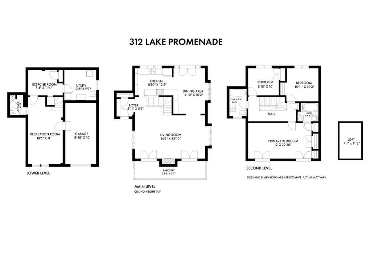 312 Lake Promenade Floorplan Long Branch