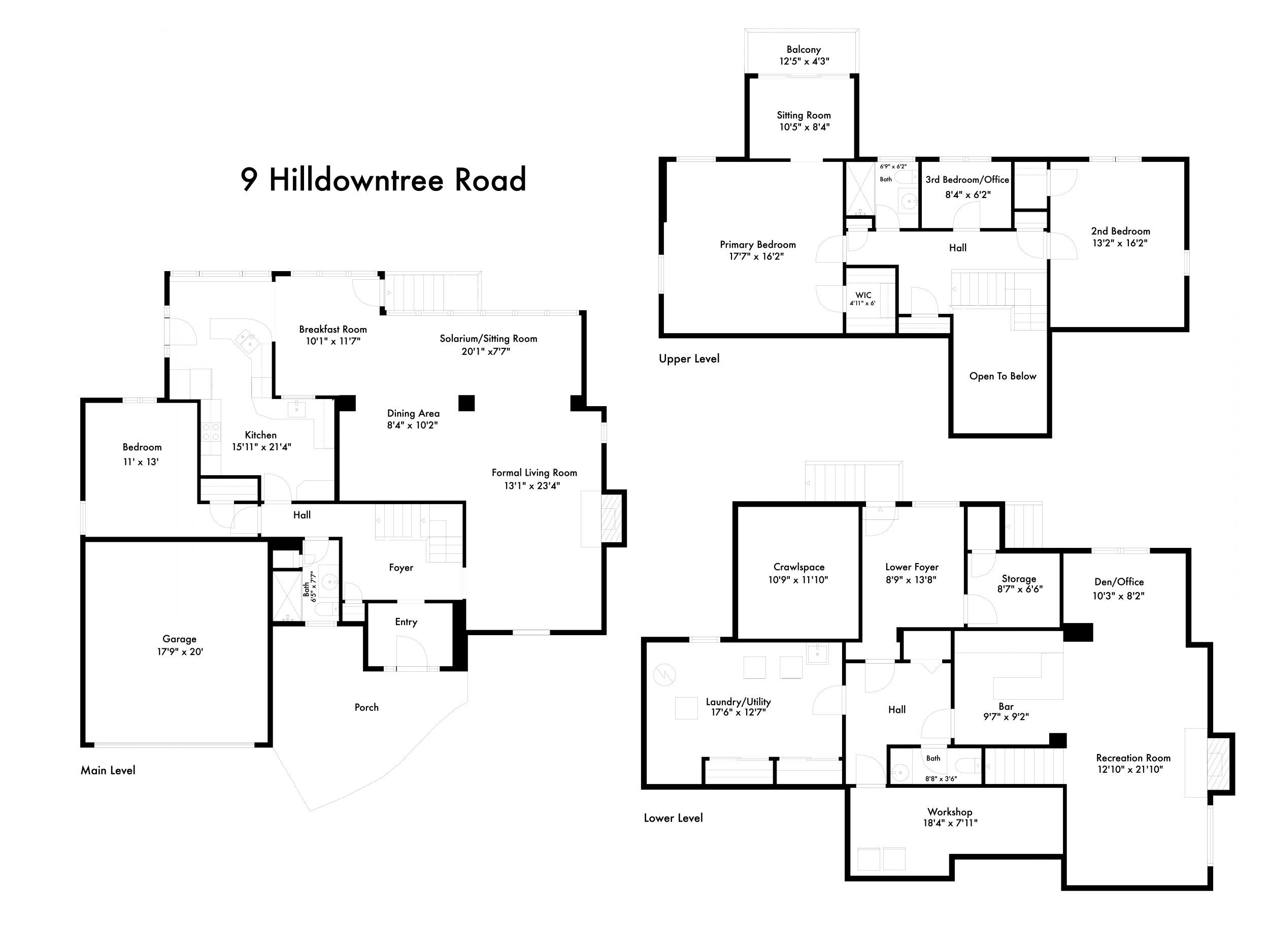Hilldowntree Floorplan Humber Valley Village