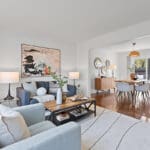 Bright and Spacious Living and Dining Rooms at Woodbury Place