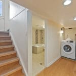 lower level landing at 10 woodbury place