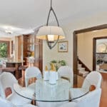 Dining room overlooking kitchen at 1370 Islington Avenue