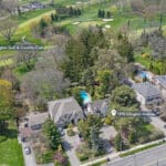 Depiction of where 1370 Islington Avenue is situated in Princess-Rosethorn in Etobicoke and local amenities