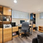 Lower level office area with pot lights at 1370 Islington Avenue