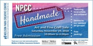 The Handmade Sale flyer.