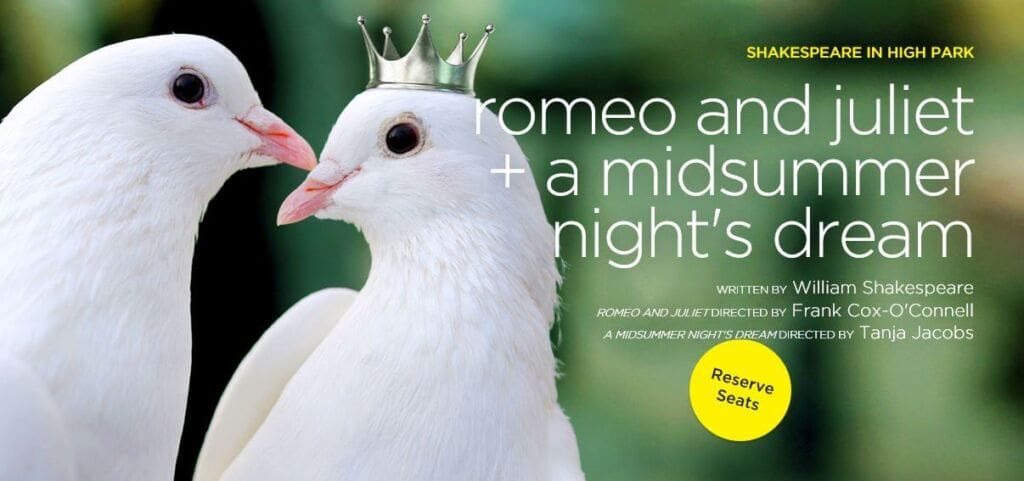 The Romeo and Juliet poster.