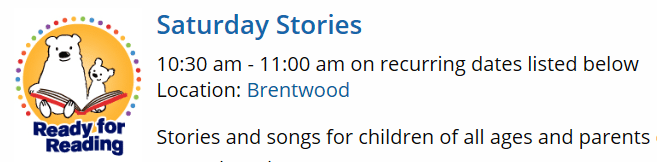 Saturday Stories details