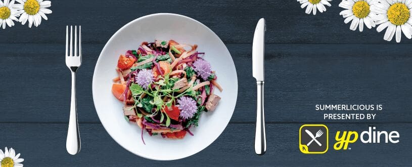 Summerlicious banner.