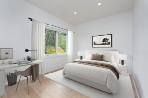 Second of four bedrooms at 28 Martin Grove Road