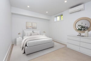 Lower level bedroom at 28 Martin Grove Road